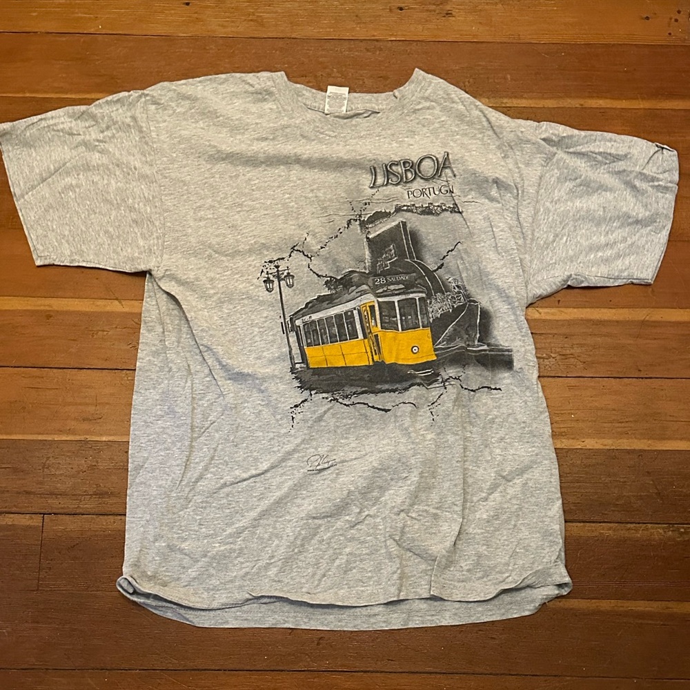 Fruit of the Loom Light Gray T-Shirt